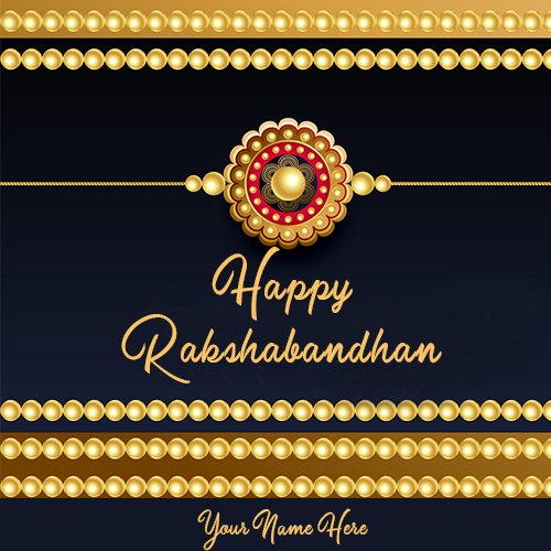 Happy Raksha Bandhan 2020 Wishes Images With Name